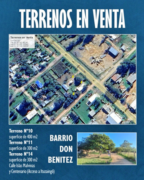 Terreno Barrio Don Benitez